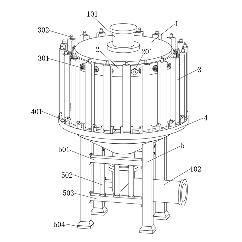 Yinchi Ikulandila Patent ya Zomangamanga Zatsopano Zachitetezo cha Silo Conveyor Pump