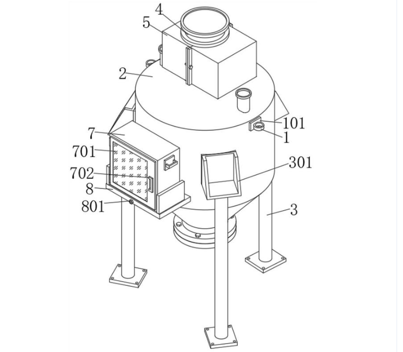 Yinchi Imateteza Patent ya Pampu Yatsopano ya Silo Pneumatic Conveying yokhala ndi Vavu Yosamva Kuvala