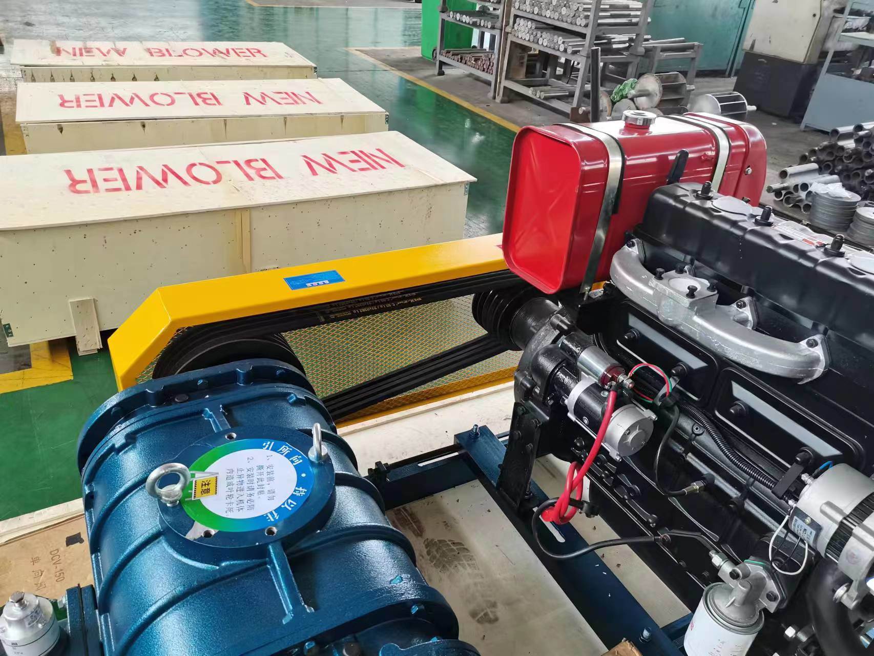 Kuchita Bwino Kwambiri Direct Coupling Roots Blower: Kupititsa patsogolo Kuyenda Kwa Air kwa Ntchito Zamakampani